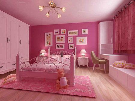 臥室粉紅色房間